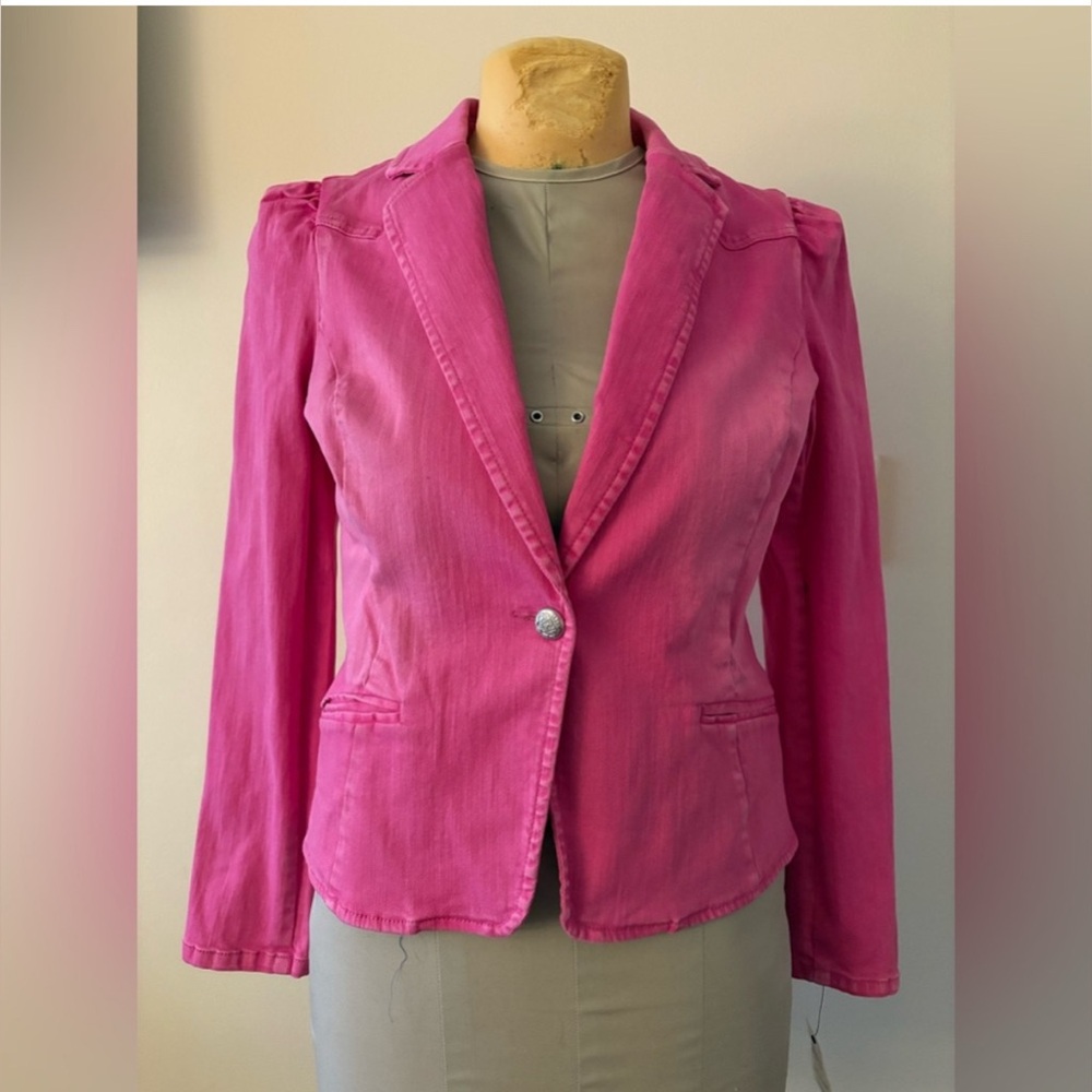 INC International Concepts Fuchsia Blazer